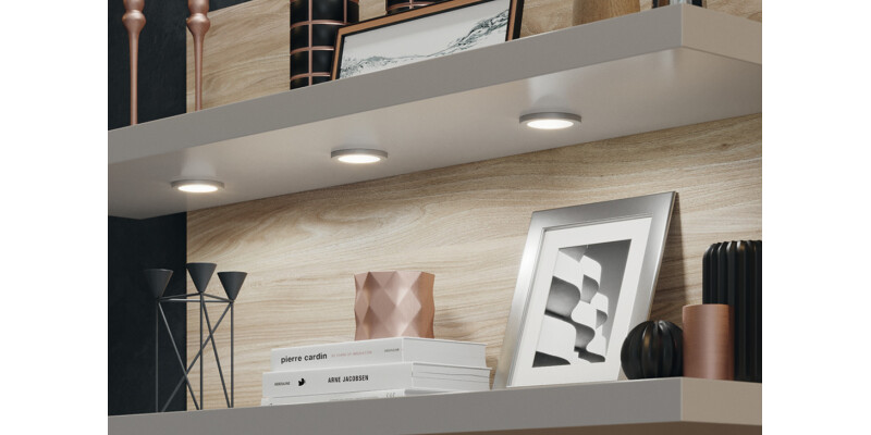 Loox5 LED2050 DL D65mm 12V/2.5W 2.7K Slv