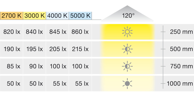 Loox5 LED2099 4mm 3M 12V/9.6W 4000K