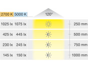 Loox5 LED2064 8mm 5M 12V/4.8W 27-50K