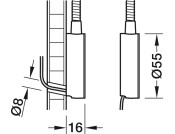 Loox5 LED3034 455mm 24V/19W 3000K Chr