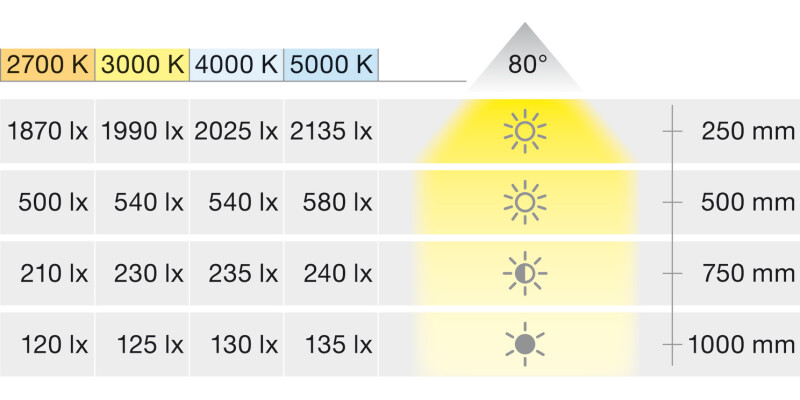 Loox5 LED3092 DL D65mm 24V/3.4W 5000K S