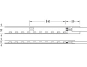 Loox5 LED3099 4mm 3M 24V/9.6W 3000K