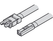 Loox5 8mm COB IP20 Drv-Lgt Lead 24V 0.1m