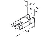Loox5 8mm COB IP20 Clip Conn 24V 27.3m