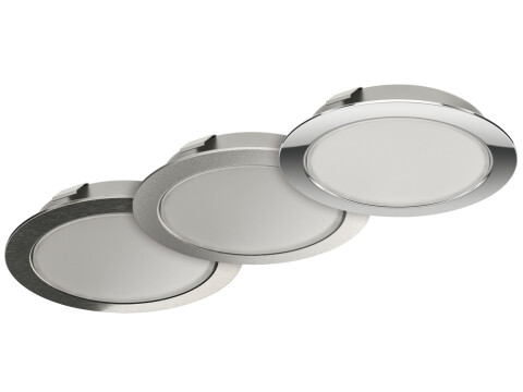 LED Downlight 12 V, &Oslash; 65 mm, Rated IP20, Packed Set, Loox LED 2047