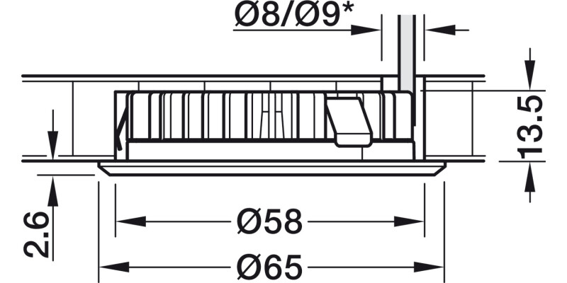 Loox5 LED2025 DL x1 Set 12V/3.8W 4000K