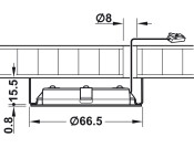 Loox 3038 DL D65mm Set 24V/3W 3000K SS
