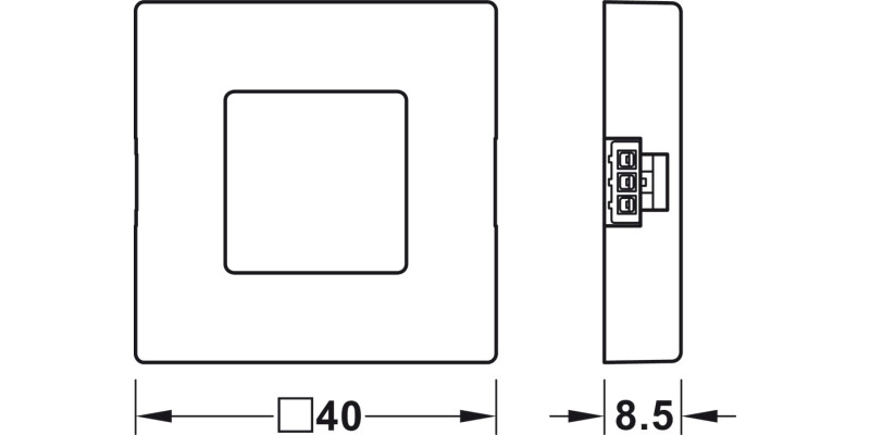 Loox Mod Dimmer wo Touch SM Pl Slv