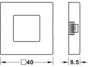 Loox Mod Dimmer wo Touch SM Pl Slv