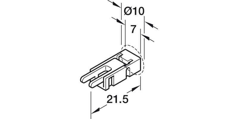 Loox5 LED 5mm IC Lead 12/24V 50mm MC
