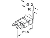 Loox5 LED 8mm IC Lead 12/24V 50mm MW