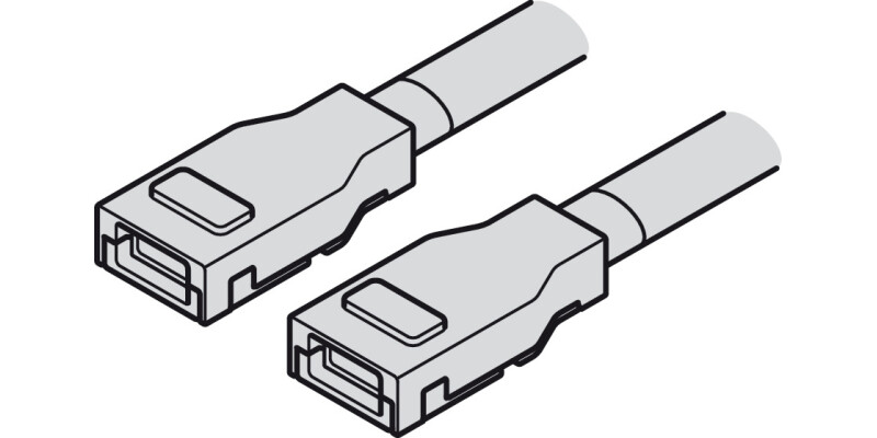 Loox5 LED 8mm IP44 IC Lead 12V 0.5m