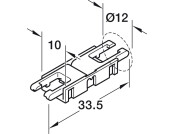 Loox5 LED 8mm Clip Conn.12/24V 33.5m MC