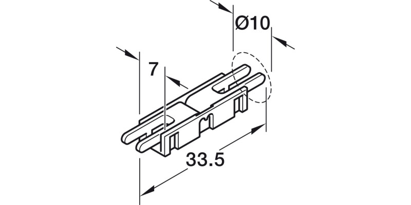 Loox5 5mm Clip Conn. 12/24V 33.5m MC