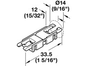 Loox5 10mm Clip Conn. 12/24V 33.5m RGB