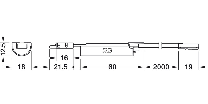 Loox5 Dr.Sensor Switch 24V/90W