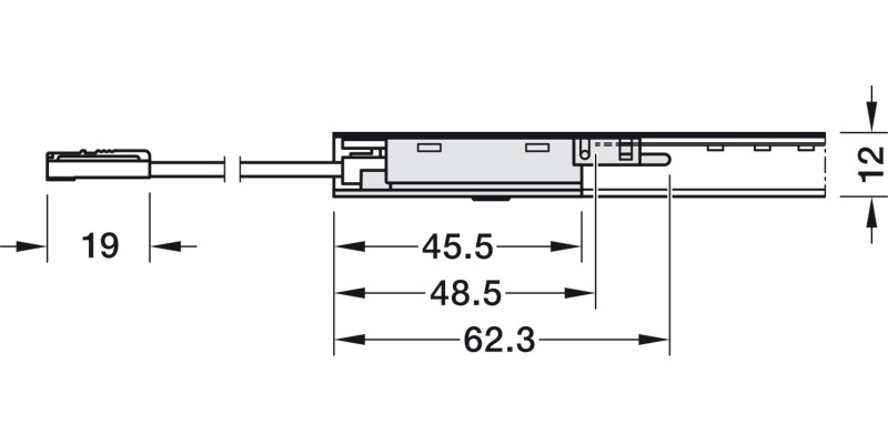 Loox5 LED Motion Switch 1min 12V/60W