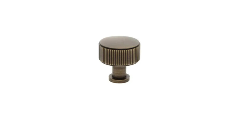Alexander and Wilks Lucia Reeded Cupboard Knob