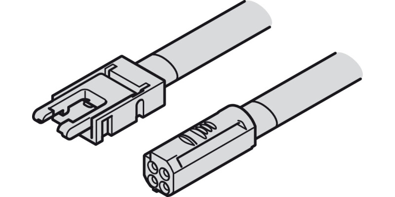Loox5 LED 8mm Lead 12V 2.0m MW
