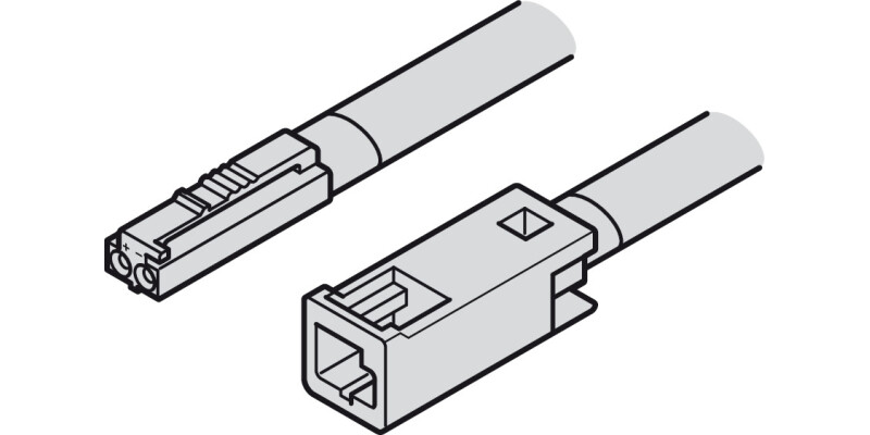 Loox5 LED Ext Lead 12V 0.5m MC