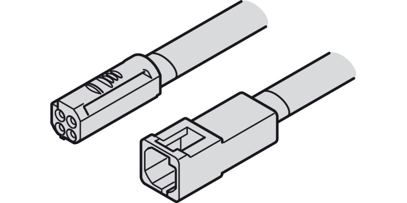 Loox5 LED Ext Lead 24V 2.0m MW
