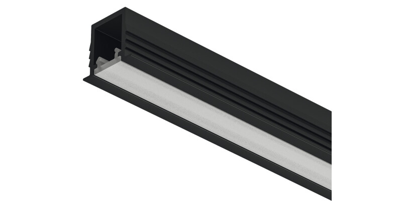 Loox5 1104 Profile 3.0m Alu/Pl Opl/Blk