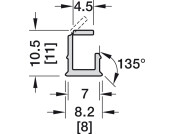 Loox5 1102 Profile 3.0m Pl Opl/Wht