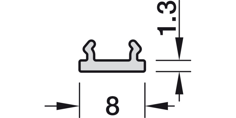 Loox5 1103-06+2101-04 8mm Diffuser Wht