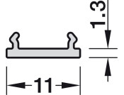 Loox5 1103-06+2101-04 11mm Diffuser Wht