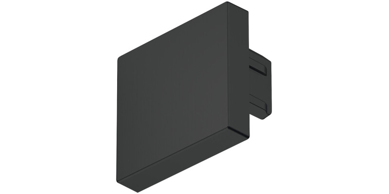 Loox5 2101 Profile Endcaps SM Pl Blk
