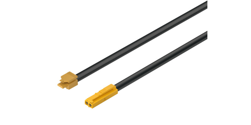 Loox5 LED Modular Lead 12V 2.0m Pl Blk