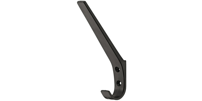 Hat and Coat Hook, Plastic, 98 mm x 160 mm