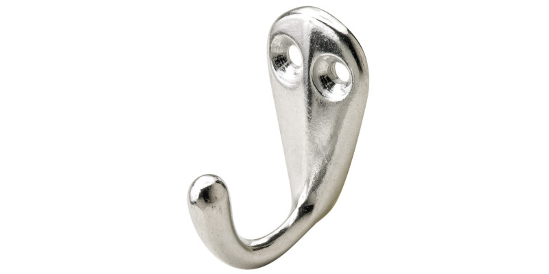 Coat Hook, Single, Aluminium
