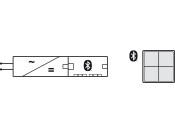 Loox5 Con Msh Wall Mnt Swt PushButton