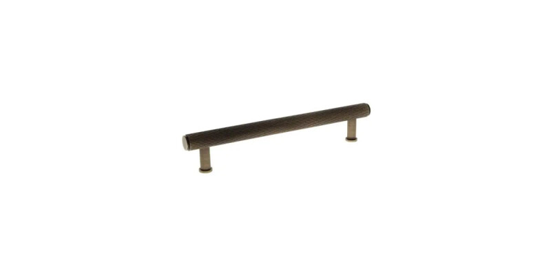 Alexander and Wilks Crispin Reeded T-bar Cupboard Pull Handle