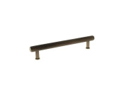 Alexander and Wilks Crispin Reeded T-bar Cupboard Pull Handle