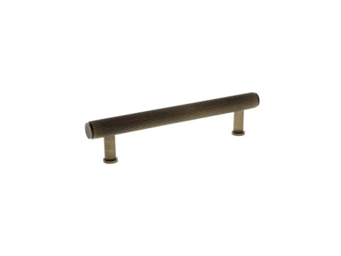 Alexander and Wilks Crispin Reeded T-bar Cupboard Pull Handle