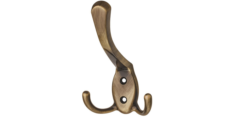Hat and Coat Hook, Zinc Alloy