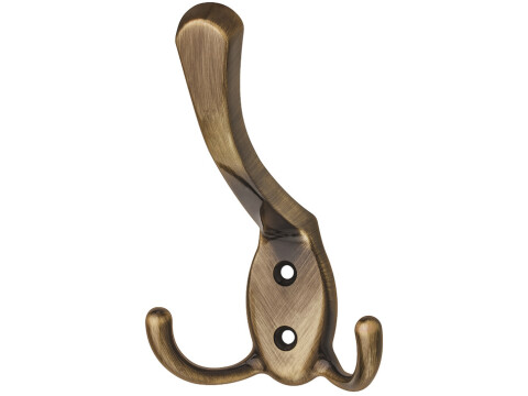 Hat and Coat Hook, Zinc Alloy
