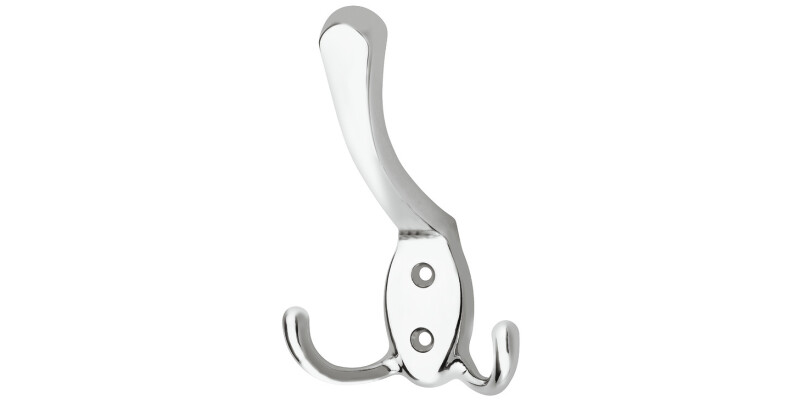 Hat and Coat Hook, Zinc Alloy
