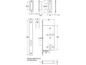 Startec DIN Mort Deadlock 55/84 Rad SSS