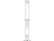 Startec DIN Mort Deadlock 55/84 Rad Blk