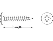 Hospa Scr Ful Flat PZ2 D3.5x25mm Glv