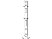 Startec Mort P.Cyl Lock Rad 55/84mm Blk