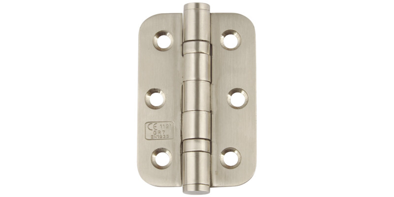Butt Hinge BB Rad 76x51mm 201 SSS