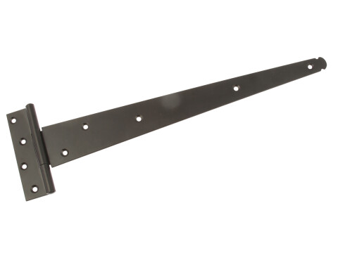 Tee Hinge, Medium Pattern, Black Steel
