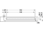 Geze ActiveStop SoftSelf Close Mech Slv