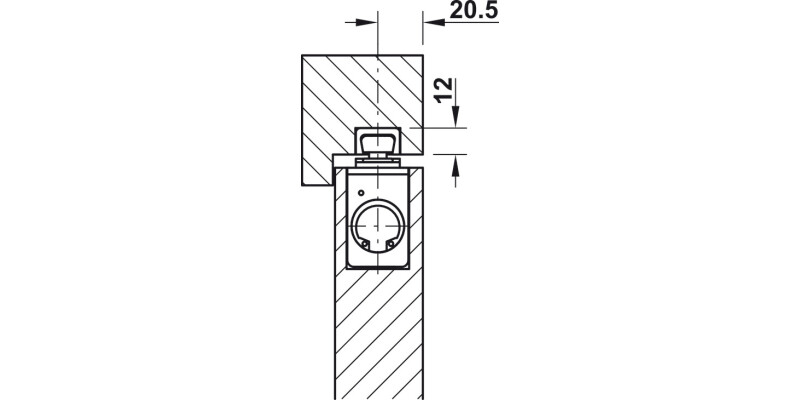 Geze ActiveStop SoftSelf Close Mech Slv