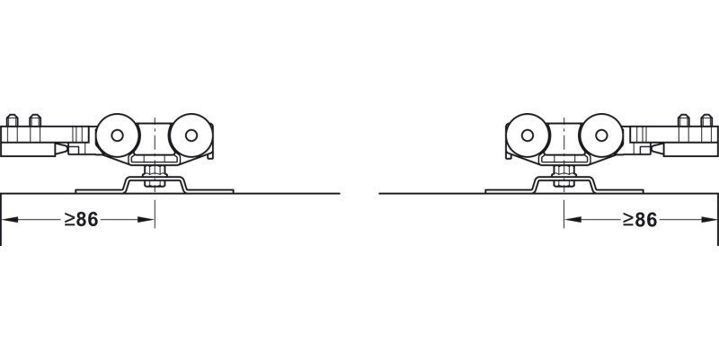 Slido D-Li11 50P FitSet 1Dr wo SC