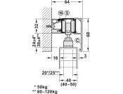 Slido D-Li11 50P FitSet 1Dr wo SC